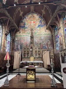 Verlichting Heilige bloedbasiliek Brugge